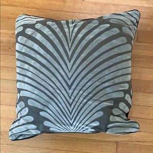 Hortense Decorative Pillow - Charcoal